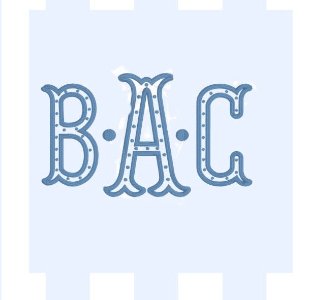The dotty Monogram Font
