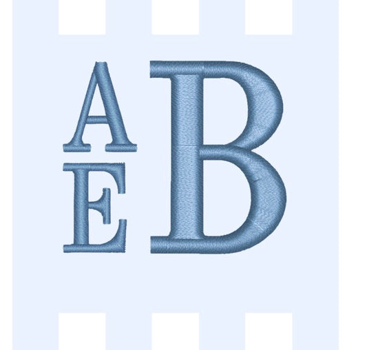 Stacked Monogram Font