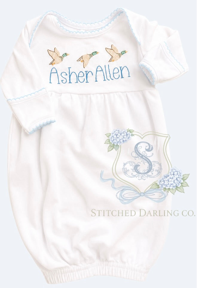 Mallard Dreams Gown