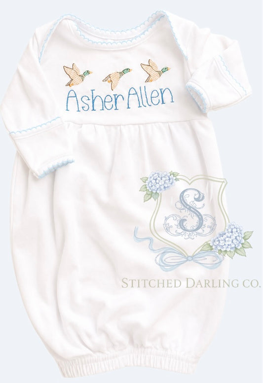 Mallard Dreams Gown